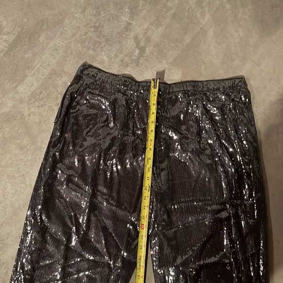 Rubin Singer Studio All-Over Sequin Top and dress pants. Pants have a side zip. - Picture 13 of 16